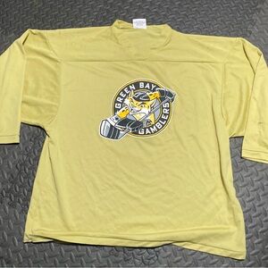 Yellow Hockey Jersey - Men's Team Tee